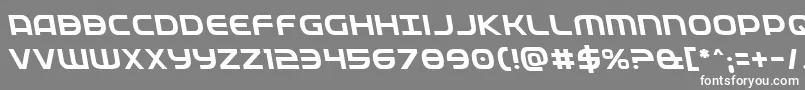 Fedserviceleft Font – White Fonts on Gray Background