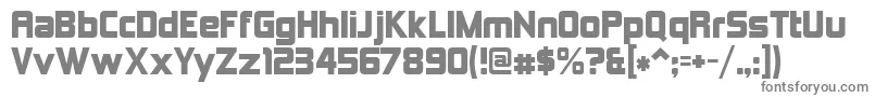 Шрифт Kimberley – серые шрифты