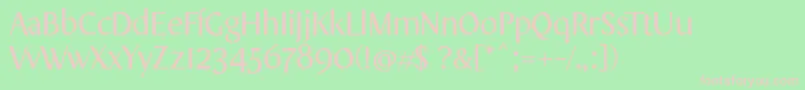 OnoDisplayRegular Font – Pink Fonts on Green Background