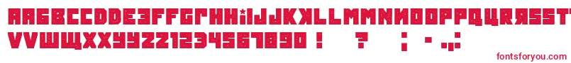 Tokarevgrunged Font – Red Fonts