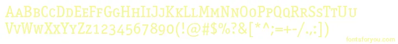 Officinaserifbookscc Font – Yellow Fonts