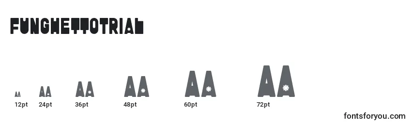 FunghettoTrial Font Sizes