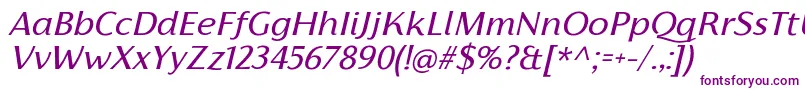 FlorentiaItalicTrial Font – Purple Fonts