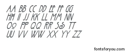 Обзор шрифта NouveauItalic