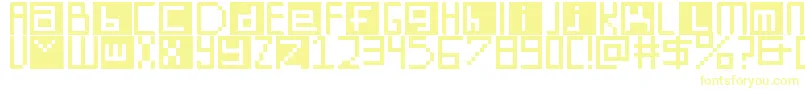 DigitSquare Font – Yellow Fonts