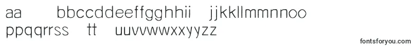Шрифт Unruly.Light – румынские шрифты