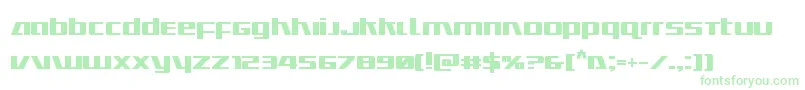 Ultramarinesbold-Schriftart – Grüne Schriften