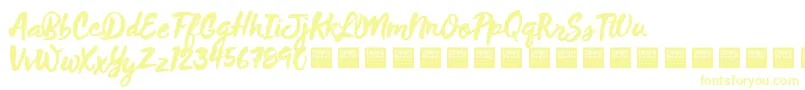 WildThingDemo Font – Yellow Fonts