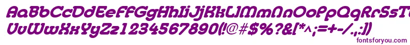 MedflyheavyItalic Font – Purple Fonts