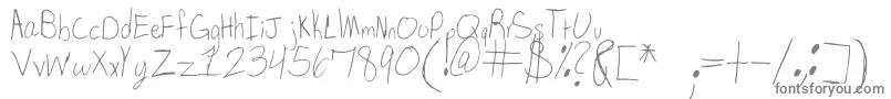 SpDearMom Font – Gray Fonts