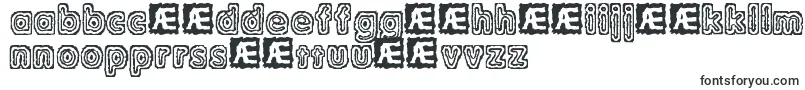 RaydiateBrk-Schriftart – esperanto Schriften
