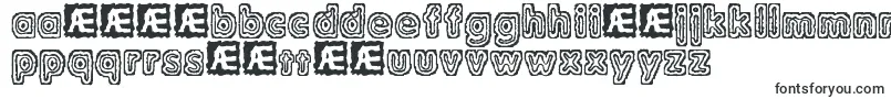 RaydiateBrk-Schriftart – rumänische Schriften