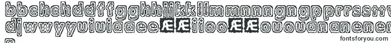 RaydiateBrk-Schriftart – kreolische Schriften