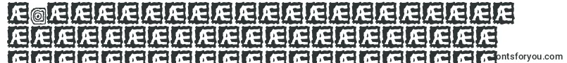 RaydiateBrk-Schriftart – kirgisische Schriften