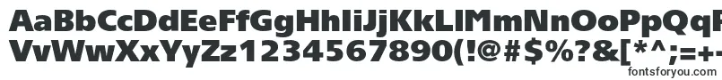 Шрифт Tornadoultrablackc – объёмные шрифты