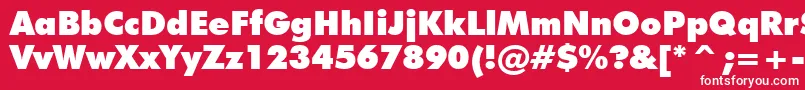 Tt0148m Font – White Fonts on Red Background