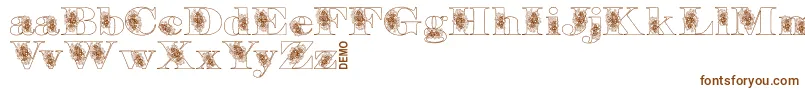 Floryandemo Font – Brown Fonts