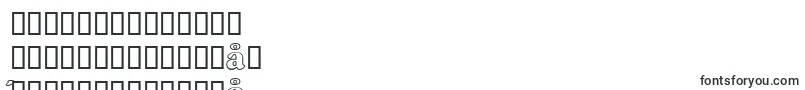 フォントCocosoutlinedbNormal – 中国の文字（簡体字）