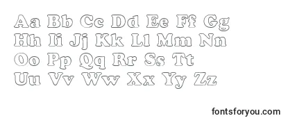 Review of the CocosoutlinedbNormal Font