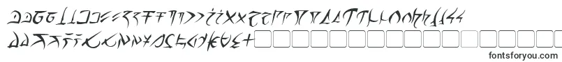 BarazhadItalic-fontti – epätavalliset fontit