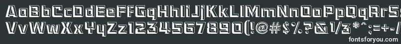 Race1EternalsChiseledNormal Font – White Fonts