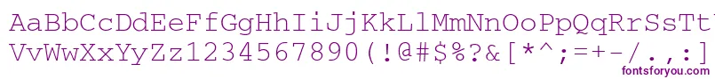 Courierkoictt Font – Purple Fonts