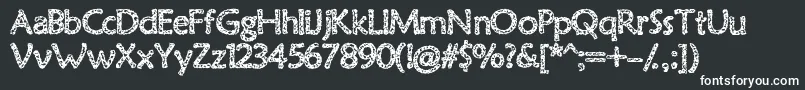 Oldvirus Font – White Fonts