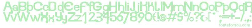 Atomium Font – Green Fonts