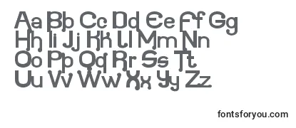 Шрифт Atomium