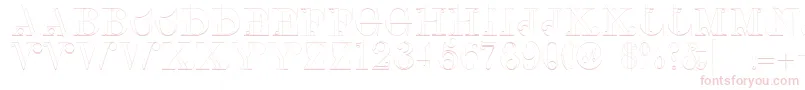 Linotypeclascon Font – Pink Fonts on White Background