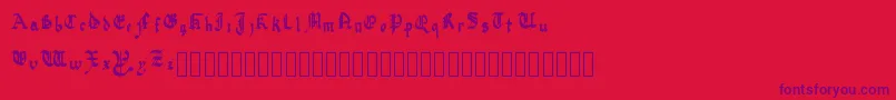Подробнее о шрифте QuadrataPreciosa Шрифт QuadrataPreciosa – фиолетовые шрифты на красном фоне