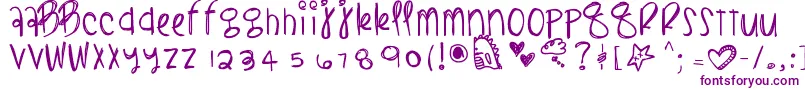 Blacklightning Font – Purple Fonts