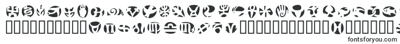 FrutigersymbolsNegativ-Schriftart – Schriftarten, die mit F beginnen