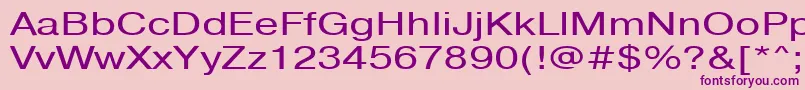 Pragmaticactt130n-Schriftart – Violette Schriften auf rosa Hintergrund