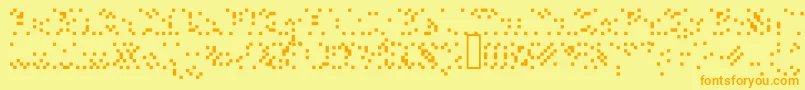 Lisätietoja Plopdumpalias-fontista Plopdumpalias-fontti – oranssit fontit keltaisella taustalla