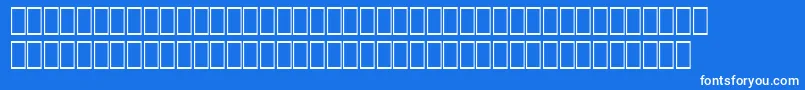 Hqpb4 Font – White Fonts on Blue Background
