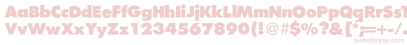 FunctiontwoXboldRegular Font – Pink Fonts on White Background