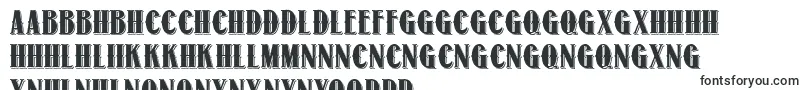 Шрифт 1873Winchester – зулу шрифты