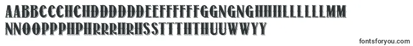 Шрифт 1873Winchester – валлийские шрифты