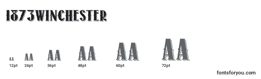 1873Winchester Font Sizes