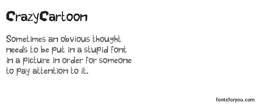 CrazyCartoon Font