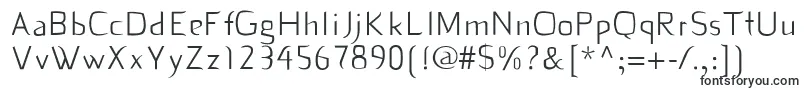 Шрифт Dekiru – шрифты для сайта