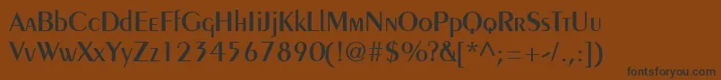 More about CremeSsiSemiBold Font CremeSsiSemiBold Font – Black Fonts on Brown Background
