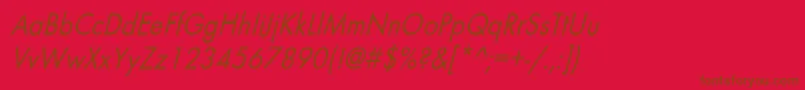 Подробнее о шрифте BelmarcndoblNo Шрифт BelmarcndoblNo – коричневые шрифты на красном фоне