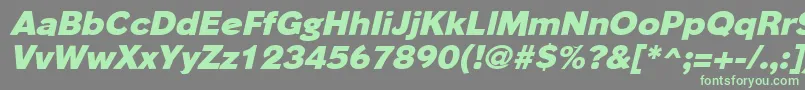 Подробнее о шрифте PhinsterheavyItalic Шрифт PhinsterheavyItalic – зелёные шрифты на сером фоне