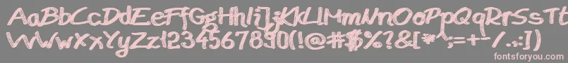 More about BudapestMarketsHd Font BudapestMarketsHd Font – Pink Fonts on Gray Background