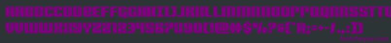 Nightwraith Font – Purple Fonts on Black Background