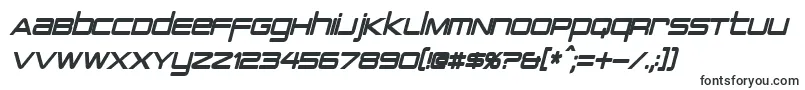 PcapTerminalCondensedBoldItalic Font – Fonts for VK