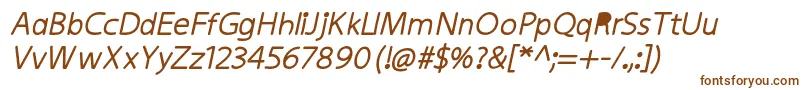 KiddysansFatItalic Font – Brown Fonts