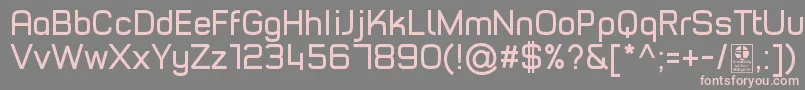 More about TypoStyleRegularDemo Font TypoStyleRegularDemo Font – Pink Fonts on Gray Background